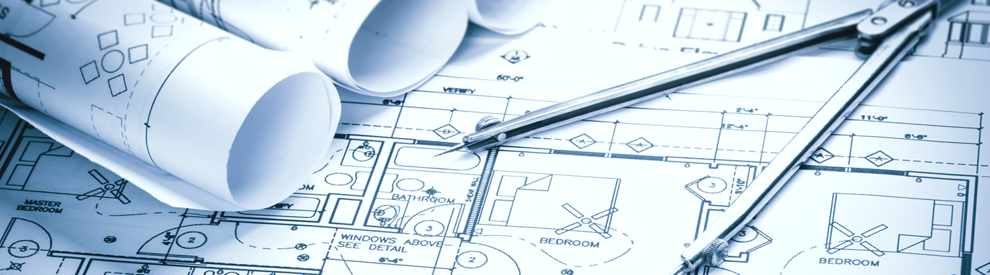 Compus on blueprints